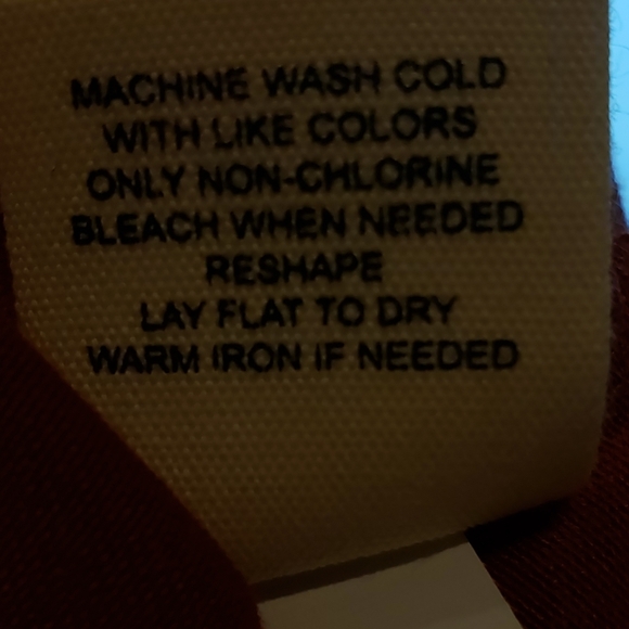 Retrology Cinched Shoulder Top Burnt Orange - Picture 7 of 7